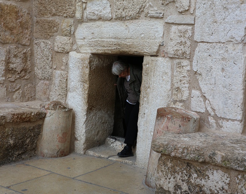 Entrance to Church of the Nativity